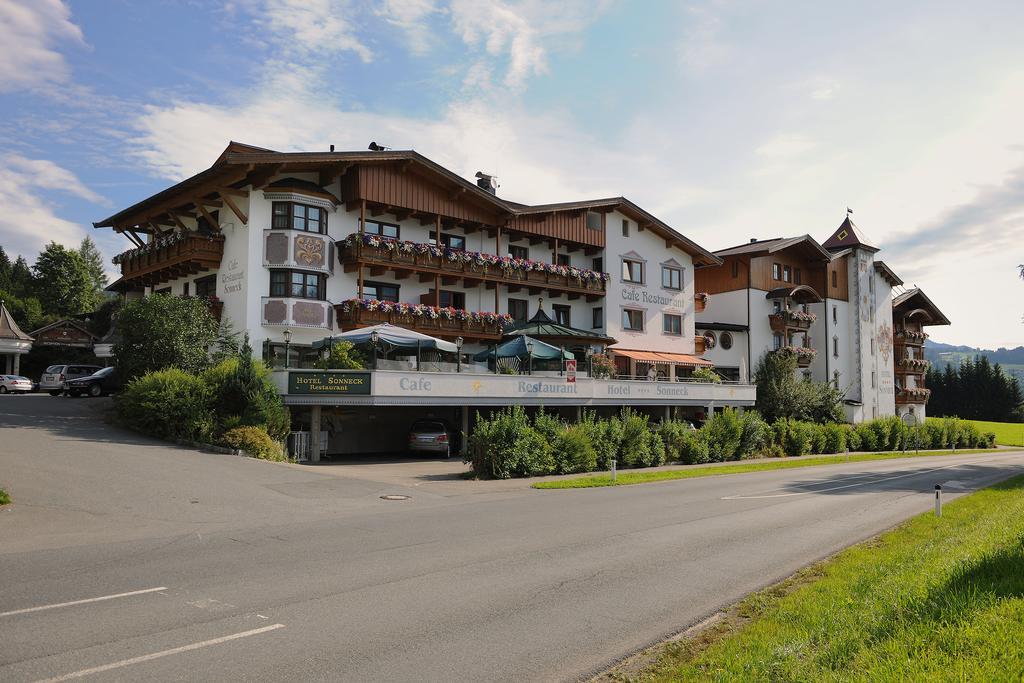 Hotel Sonneck Kossen Bagian luar foto